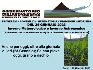 Proverbio del 24 Gennaio 2023