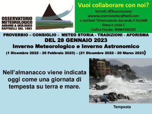 Proverbio del 28 Gennaio 2023