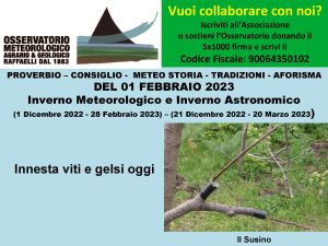 Proverbio del 01 Febbraio 2023