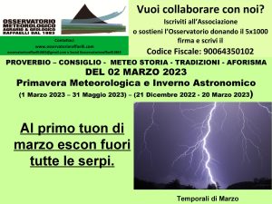 Proverbio del 02 Marzo 2023