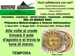 Proverbio del 03 Marzo 2023