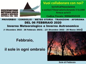 Proverbio del 06 Febbraio 2023
