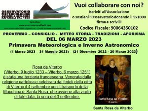 Proverbio del 06 Marzo 2023