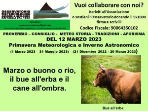 Proverbio del 12 Marzo 2023