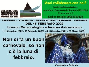 Proverbio del 15 Febbraio 2023