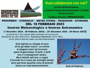 Proverbio del 18 Febbraio 2023
