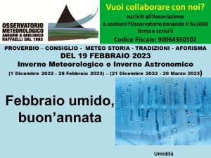 Proverbio del 19 Febbraio 2023