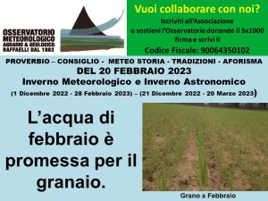 Proverbio del 20 Febbraio 2023