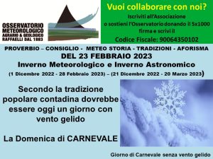 Proverbio del 23 Febbraio 2023