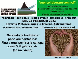 Proverbio del 24 Febbraio 2023